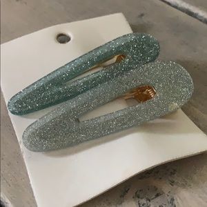 NWOT 4/25$ SPARKLE CLIPS ANTHROPOLOGIE VSCO GIRL